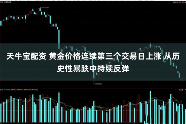 天牛宝配资 黄金价格连续第三个交易日上涨 从历史性暴跌中持续反弹